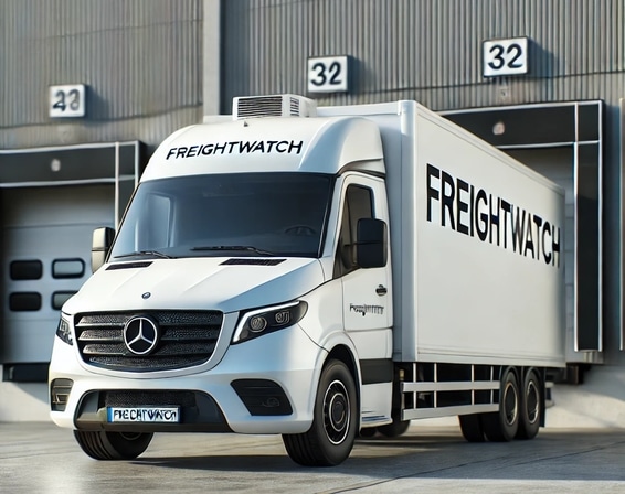 Quai de chargement Freightwatch camion