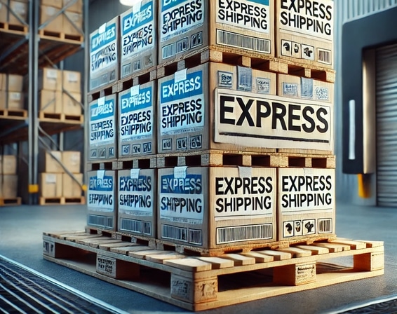 Transport express palette